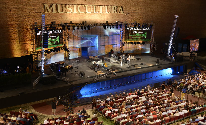 意大利Musicultura音乐节音频扩声体系