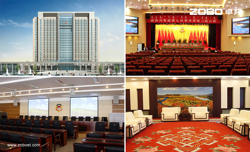 内蒙古兴安盟党政综合办公大楼集会音视频体系